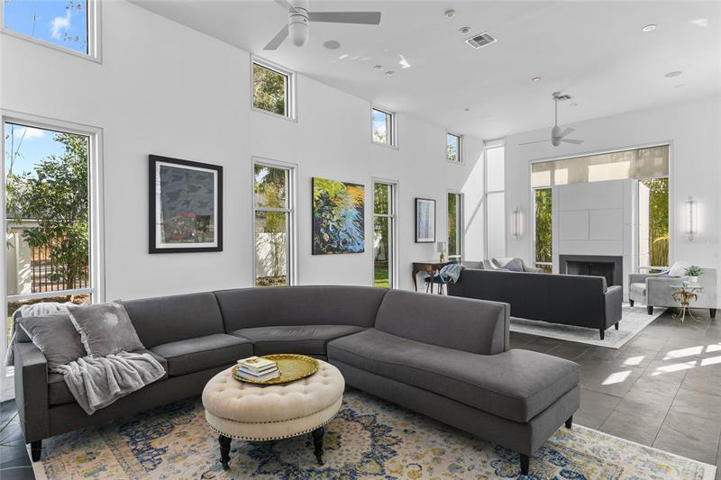 Living room — before