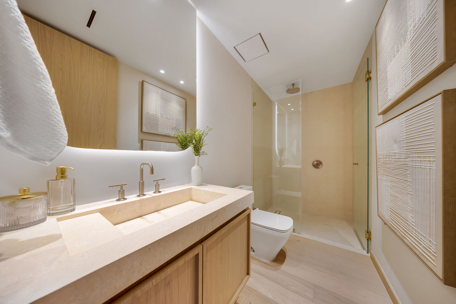 Dragon Millwork — installed bath millwork, 72 House