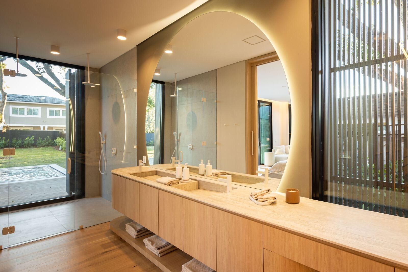 Dragon Millwork — installed vanity, Easterlin