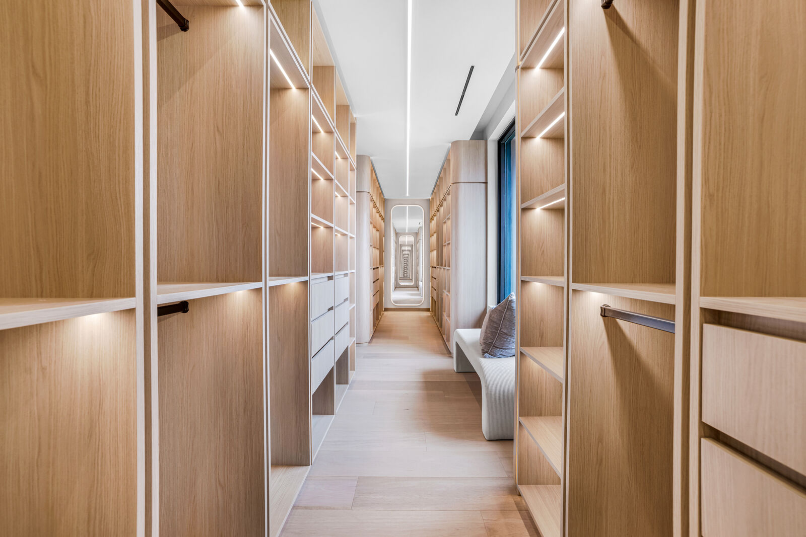 Dragon Millwork — installed wardrobe, Jefferson House