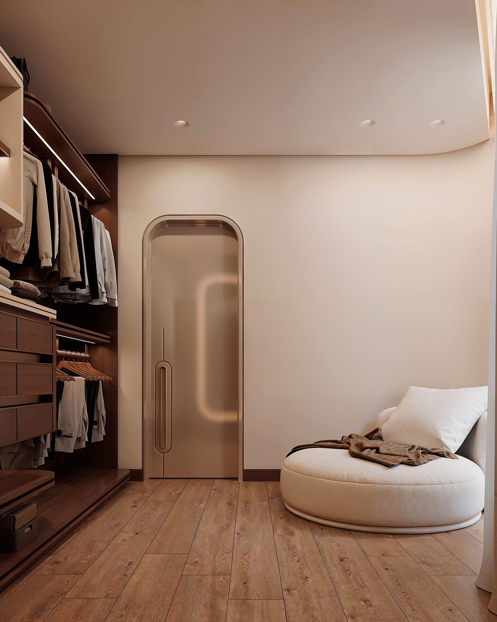Dragon Millwork — Tigertail guest dressing room