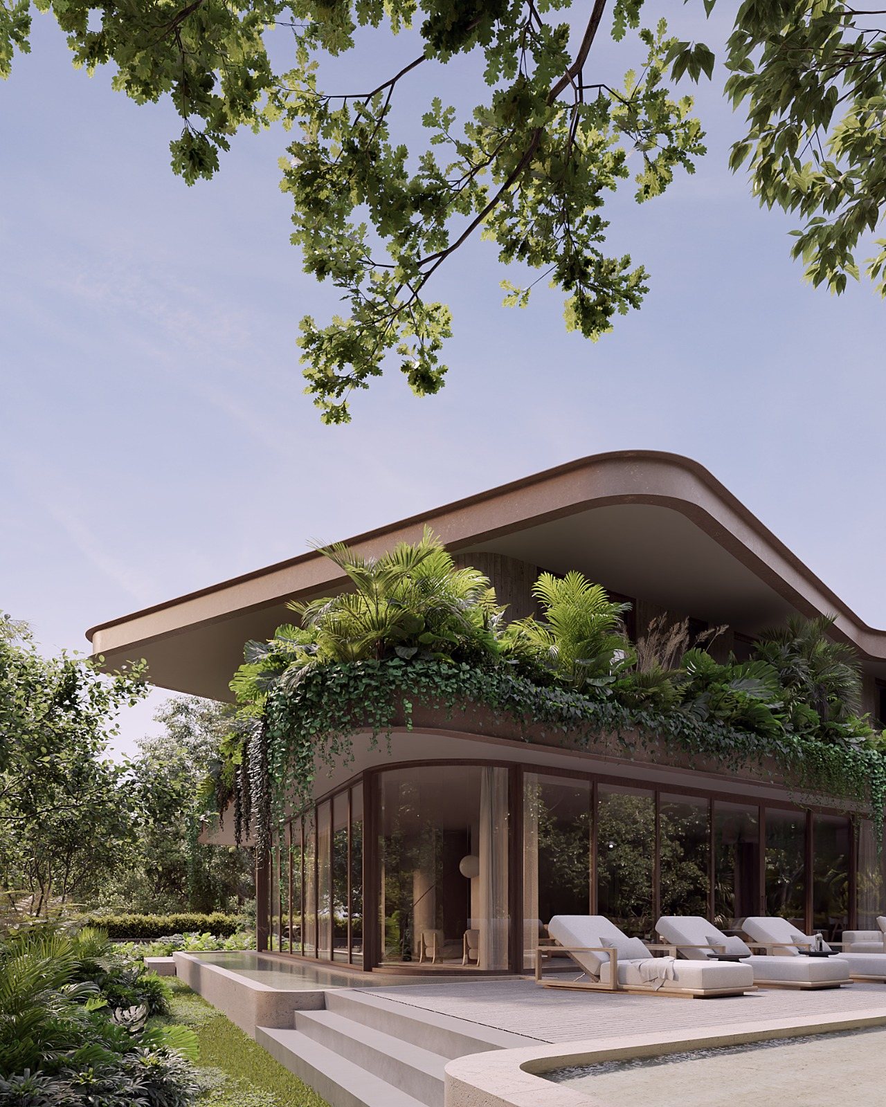 233 House — closing view