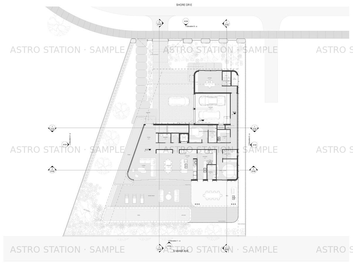 233 House — Floor Plan