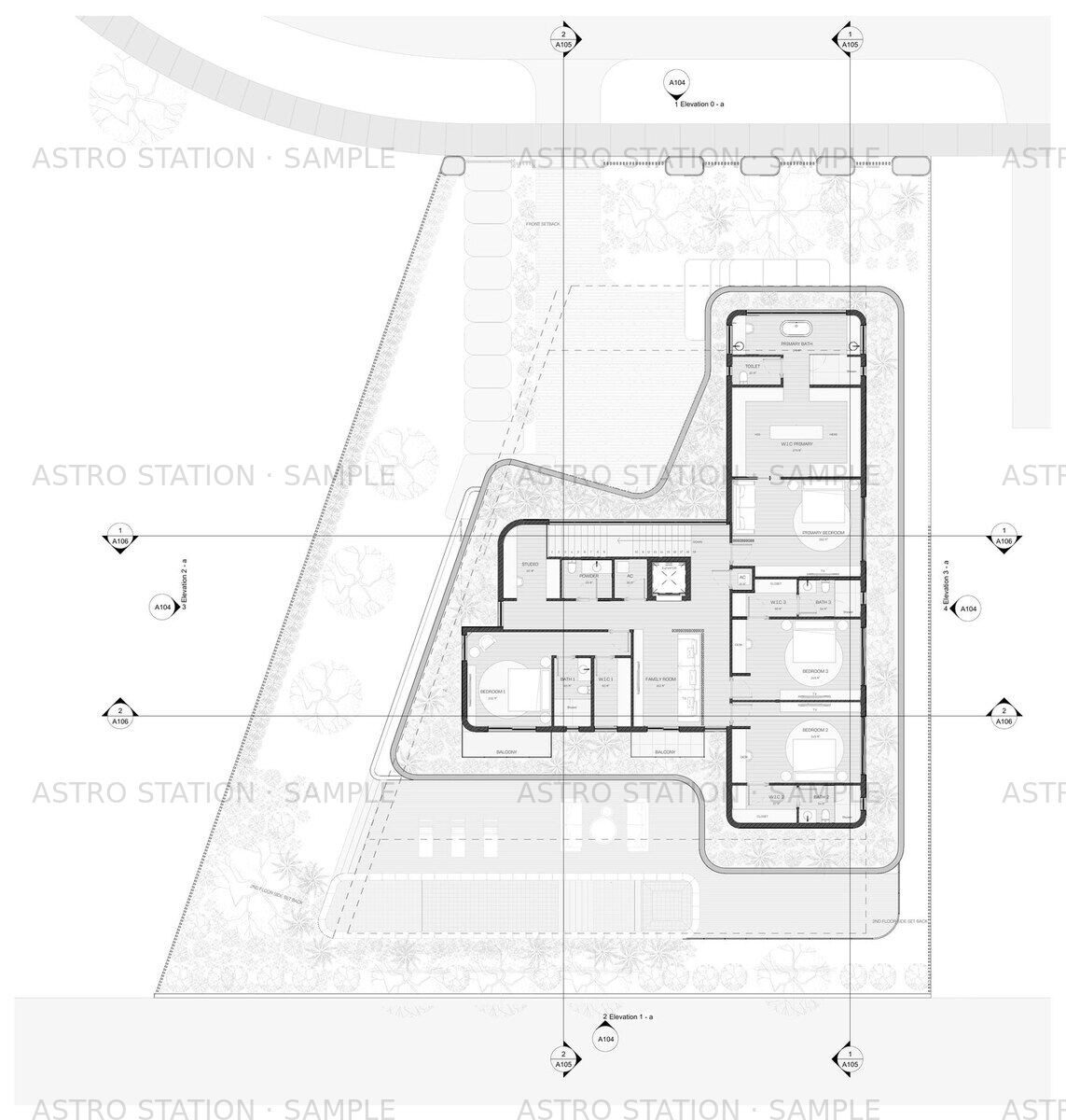 233 House — Floor Plan · Level 02
