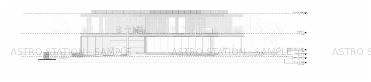 233 House — Roof Plan