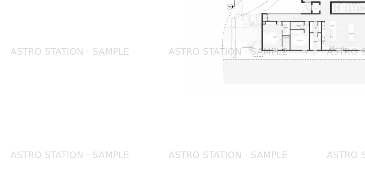 84 House — Floor Plan