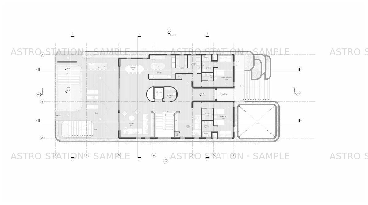 Buddha House — Floor Plan