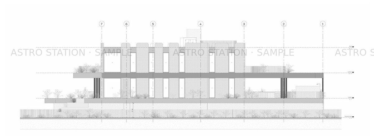 Buddha House — Elevation