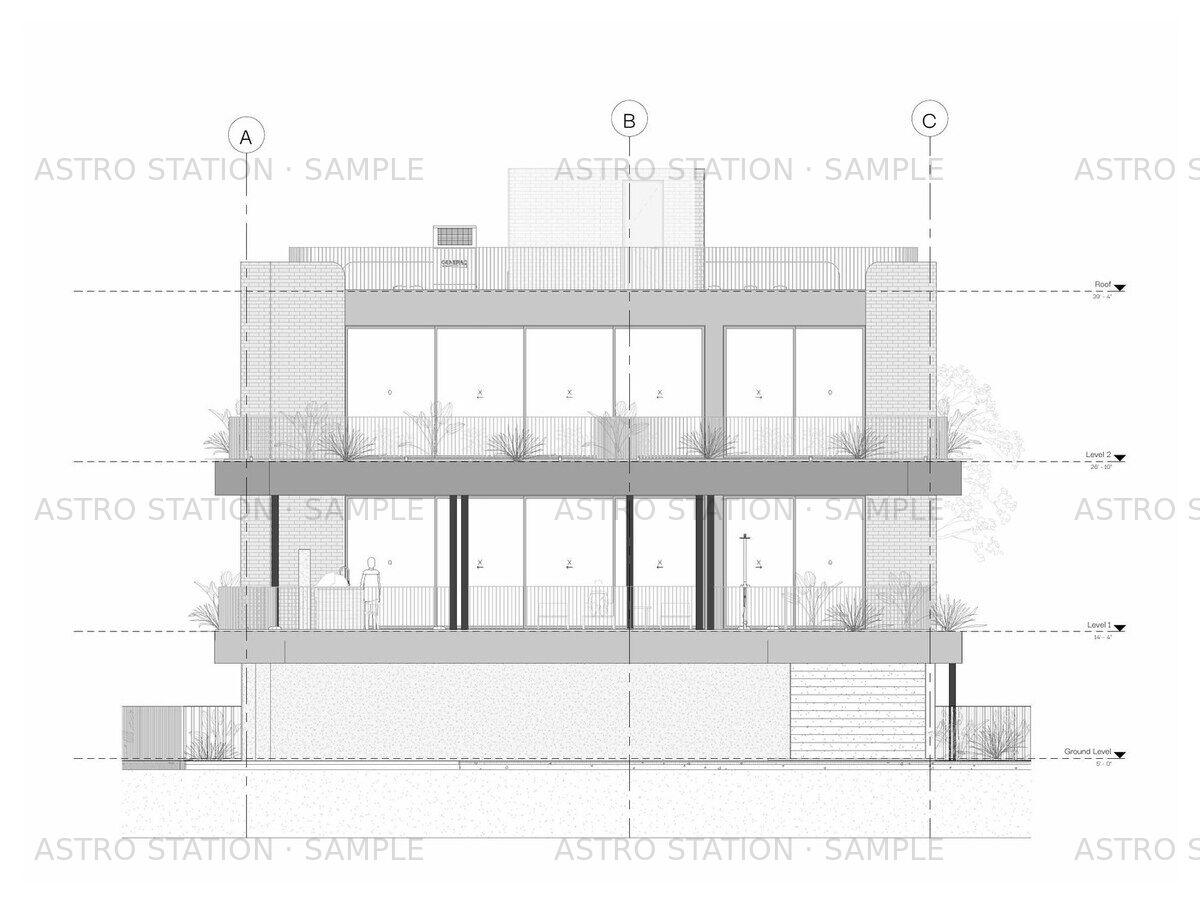 Buddha House — Roof Plan