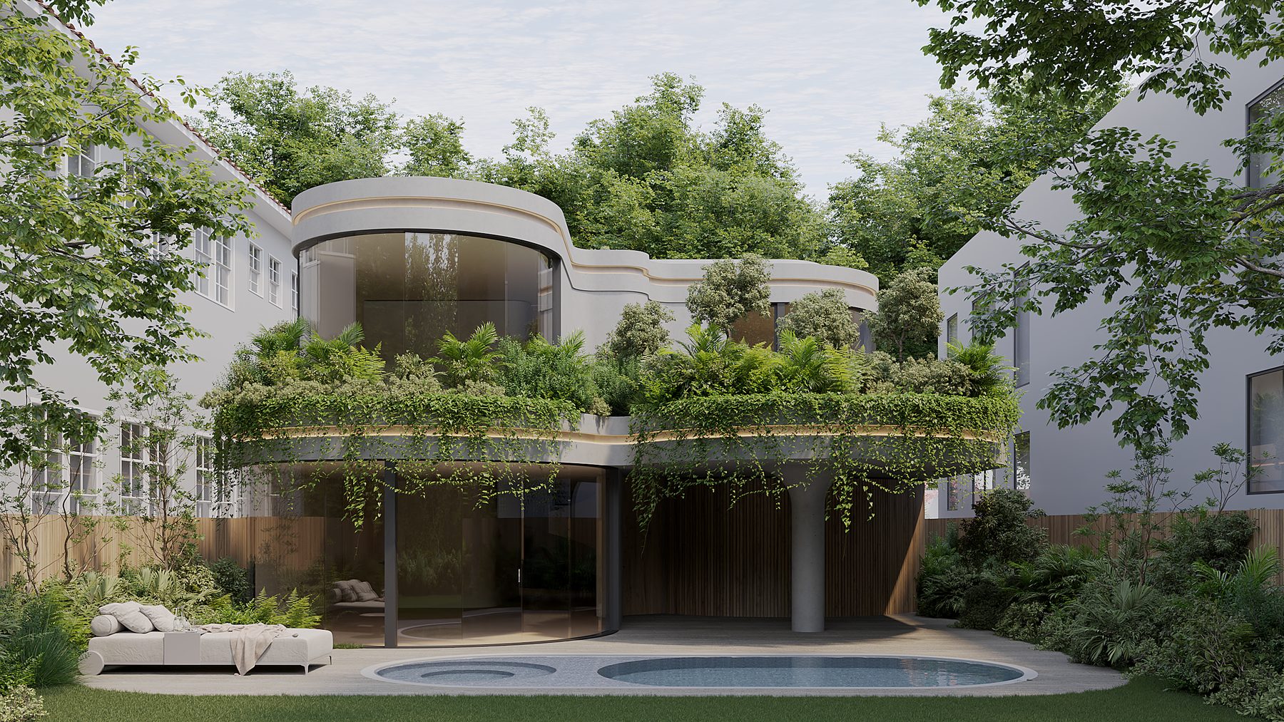 Española House — atmospheric view