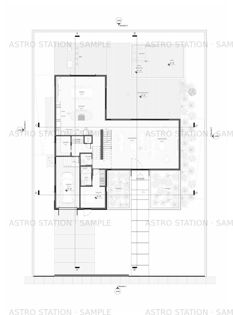 Jefferson House — Floor Plan
