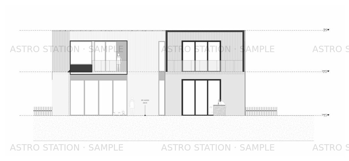 Jefferson House — Roof Plan