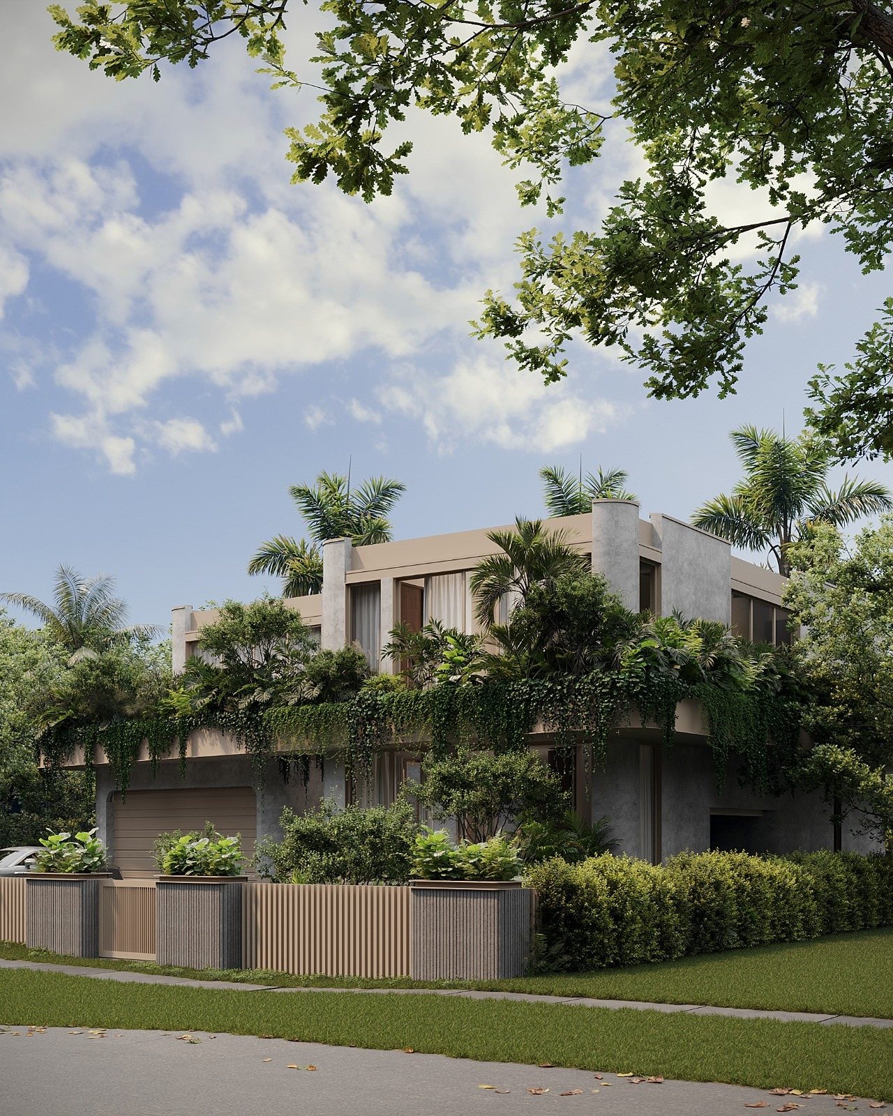 Nautilius House — atmospheric view