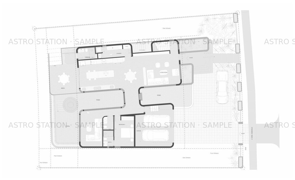 Nautilius House — Floor Plan