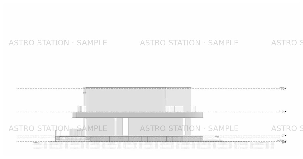 Nautilius House — Roof Plan