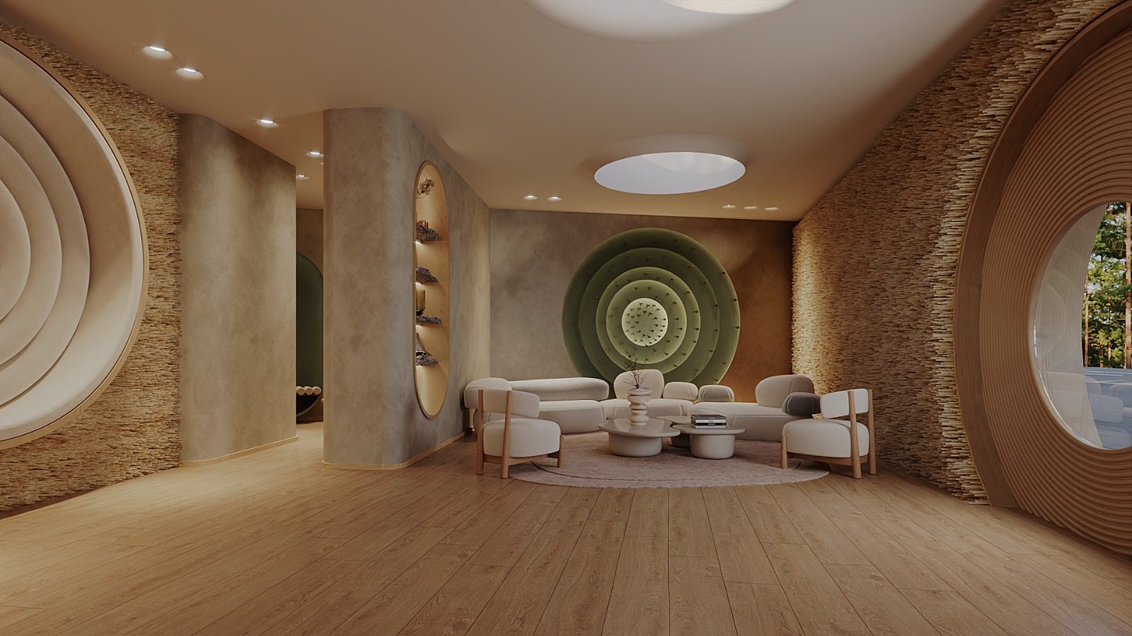 Nido de Agua · Lobby — atmospheric view