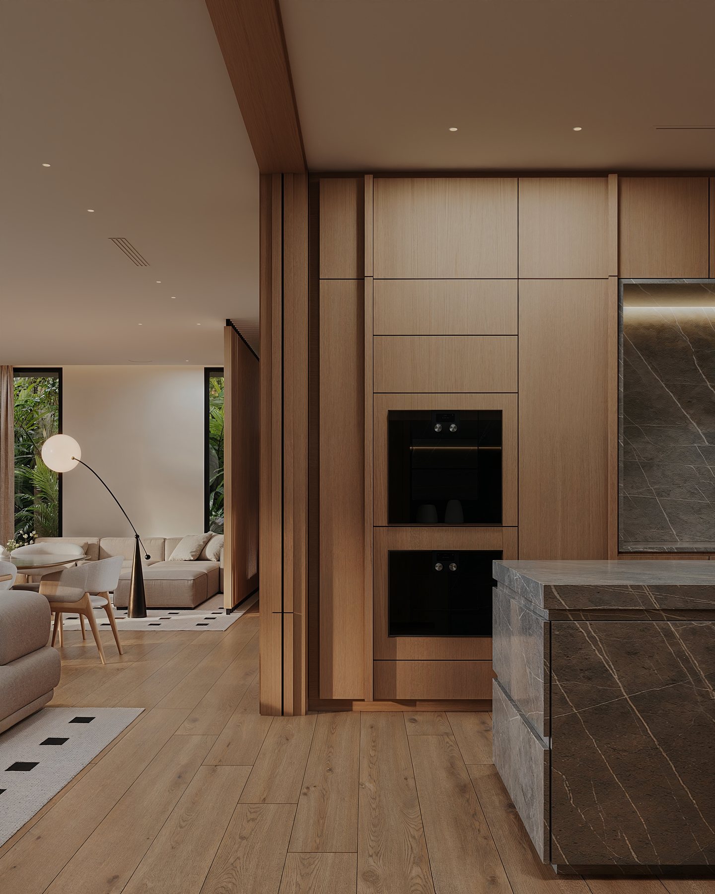 Parallel House — Interior view