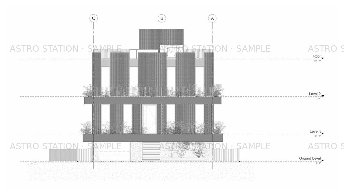 Parallel House — Section B