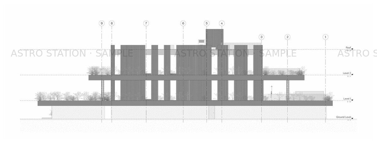 Parallel House — Elevation