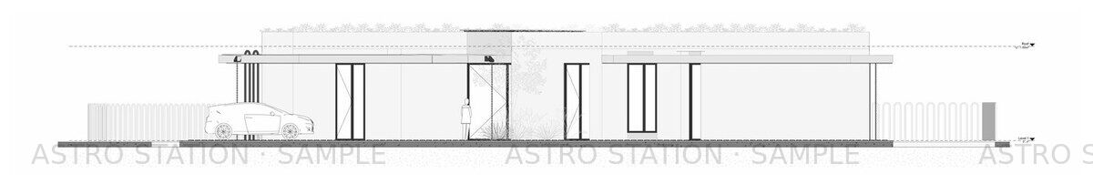 Pompano House — Elevation