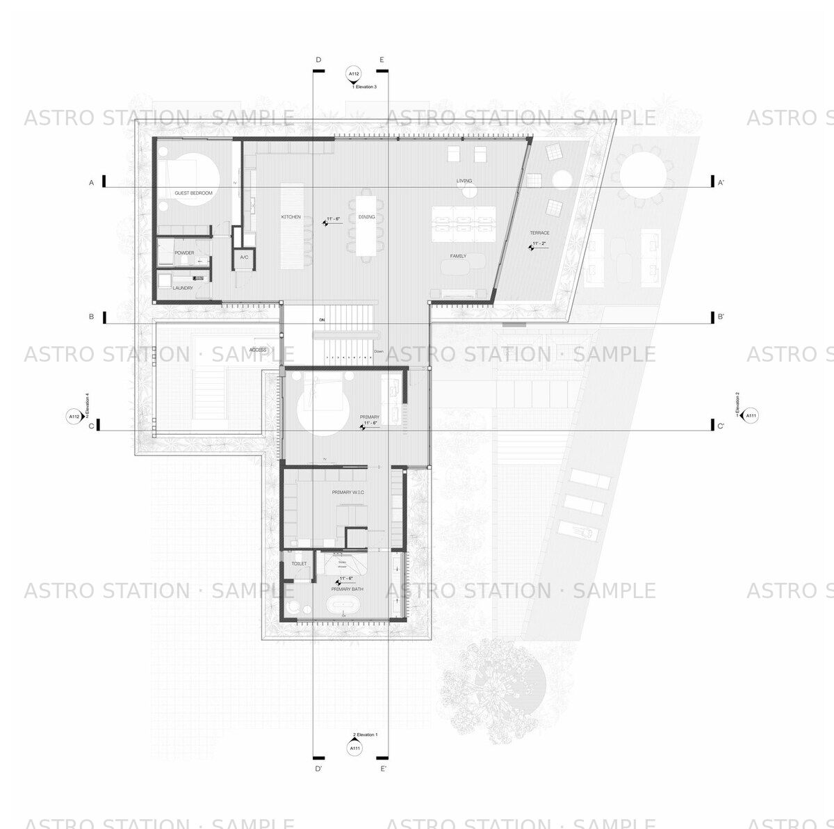 Samana House — Floor Plan · Level 02