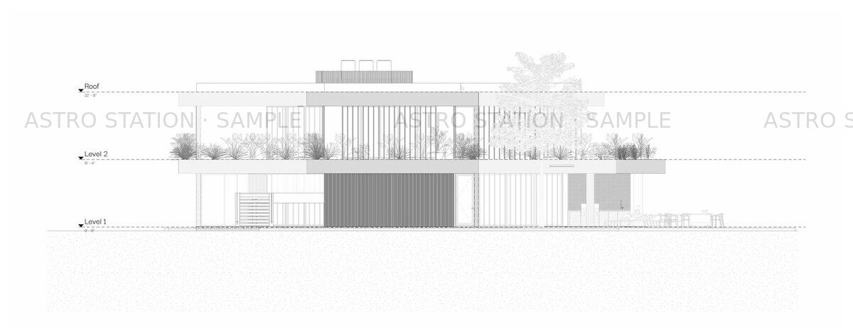 Samana House — Elevation
