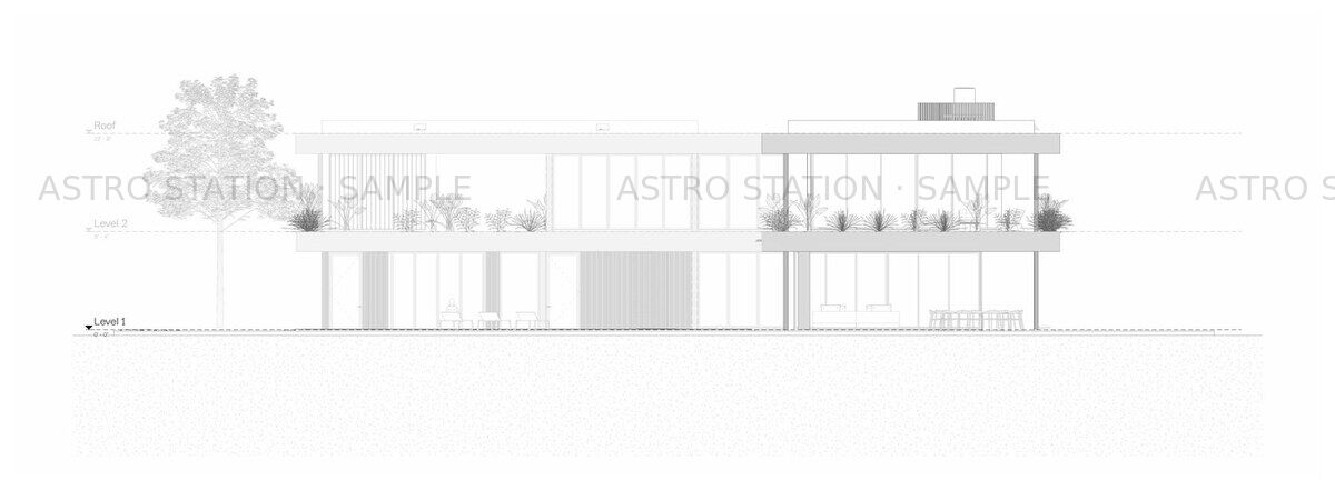 Samana House — Roof Plan
