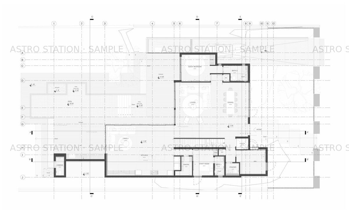 Tigertail Court — Floor Plan