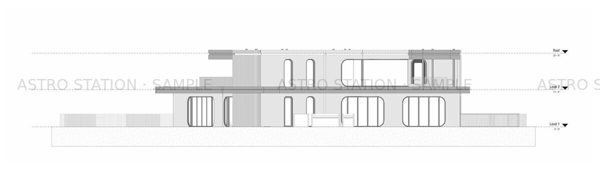 Tigertail House — Elevation