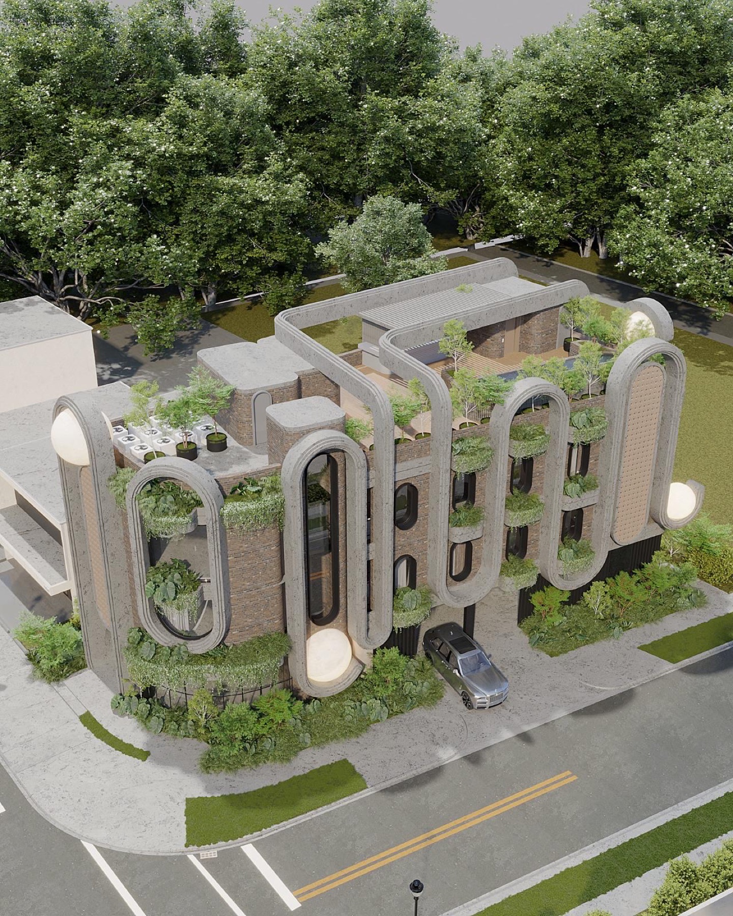Wynwood Town Houses — atmospheric view