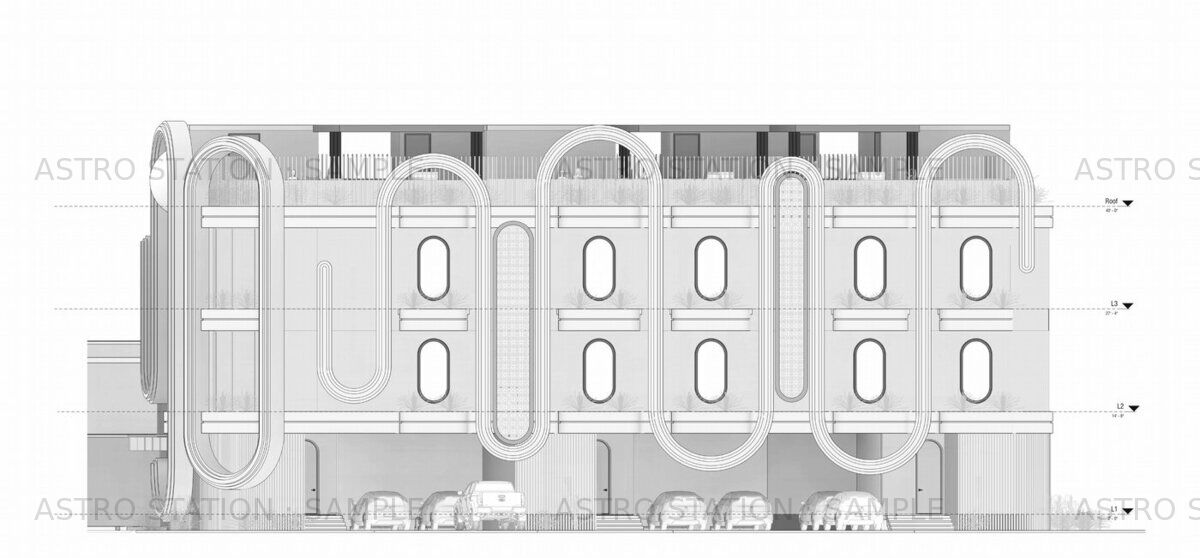 Wynwood Town Houses — Principal Elevation